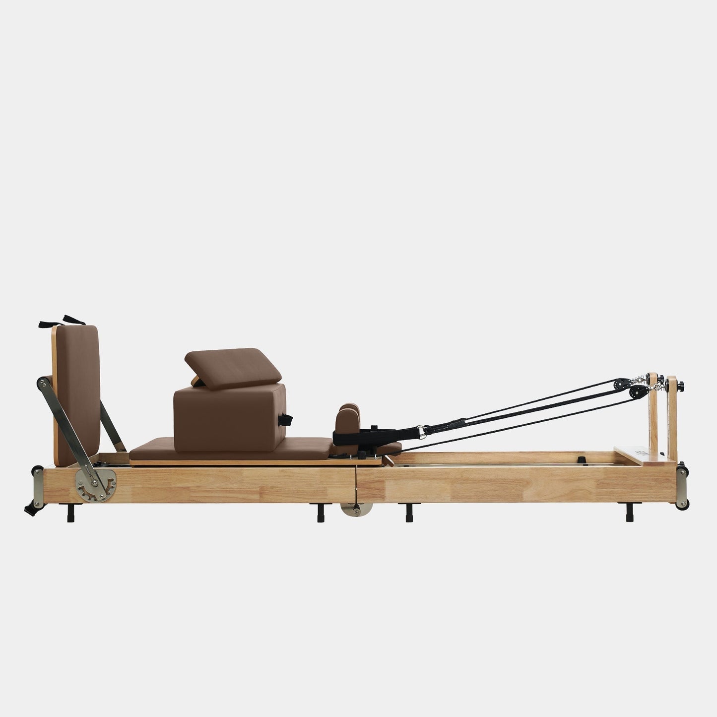 Foldable Solid-Wood Pilates Reformer