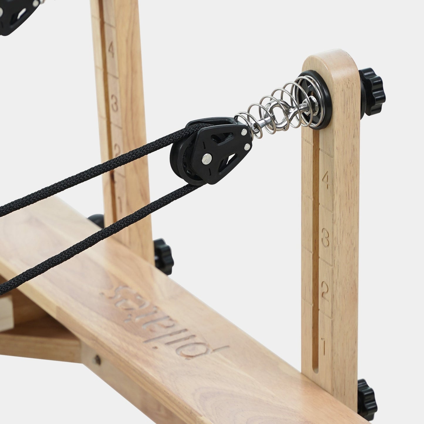 Foldable Solid-Wood Pilates Reformer