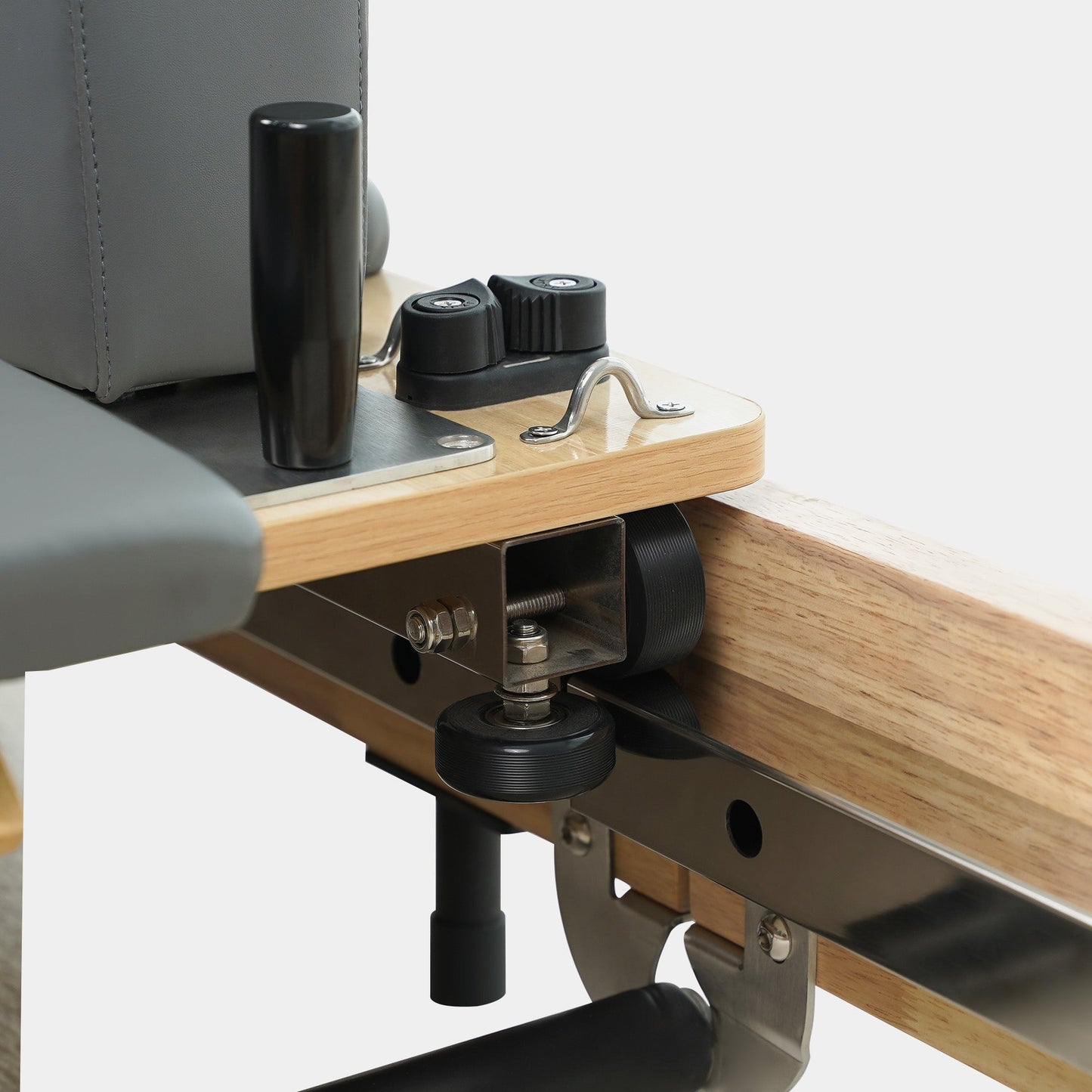 Foldable Solid-Wood Pilates Reformer