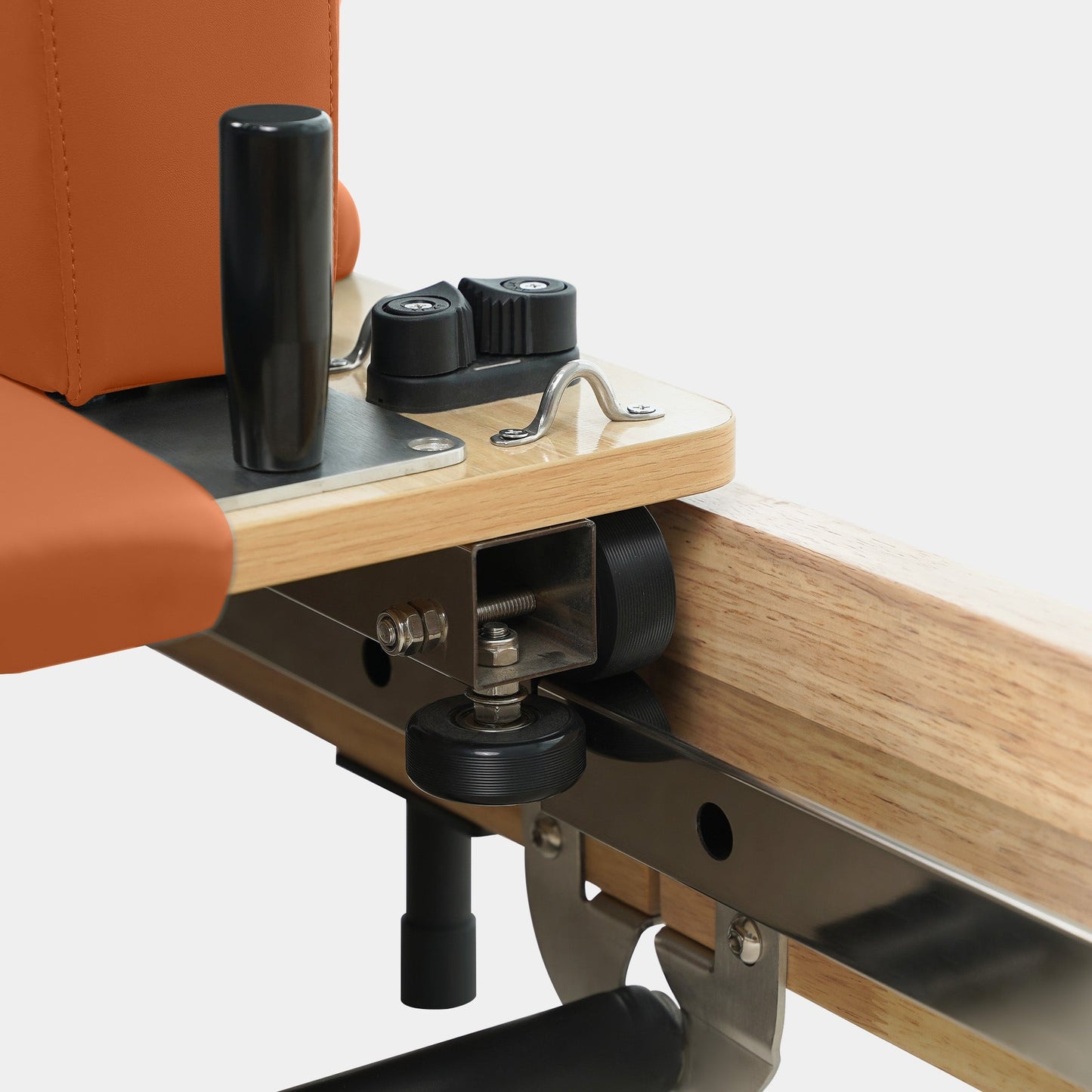 Foldable Solid-Wood Pilates Reformer