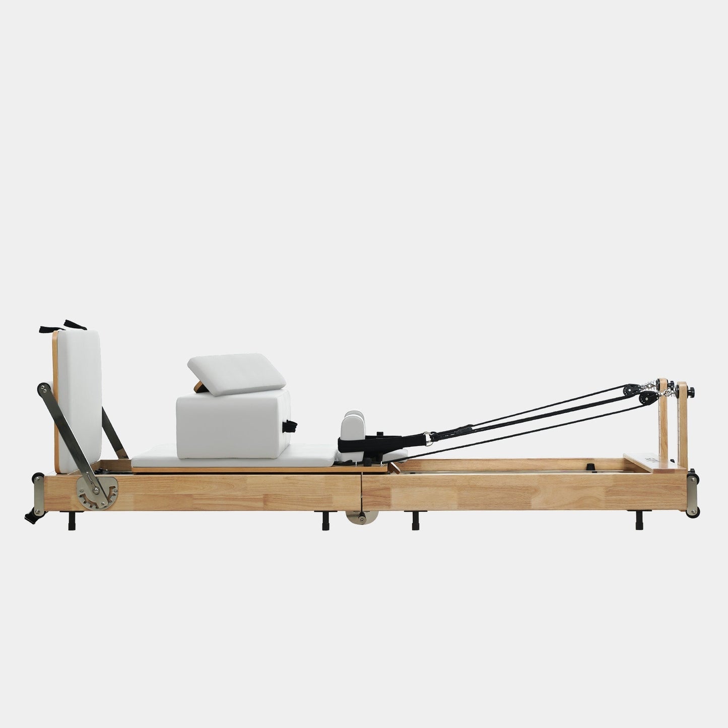 Foldable Solid-Wood Pilates Reformer