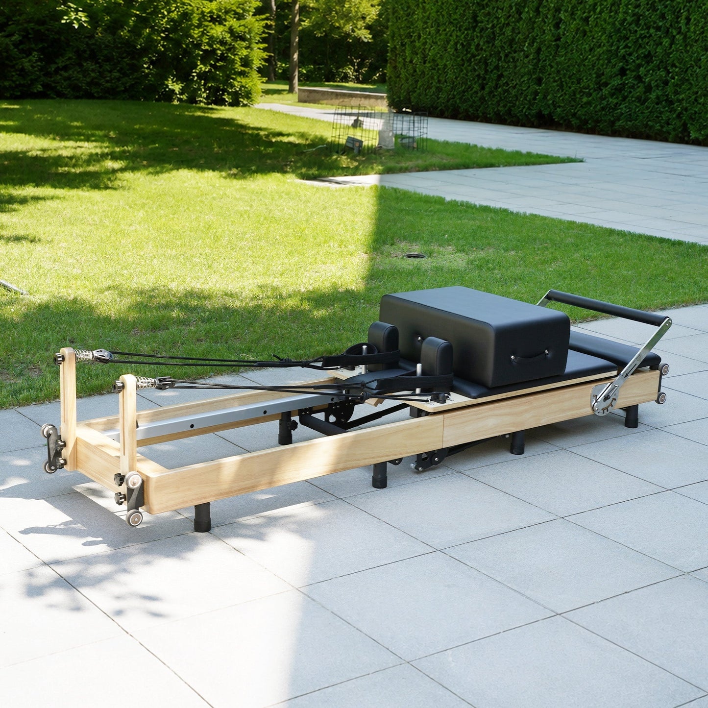 Reformesa Oak Foldable Pilates Reformer – Studio-Level Foldable Reformer