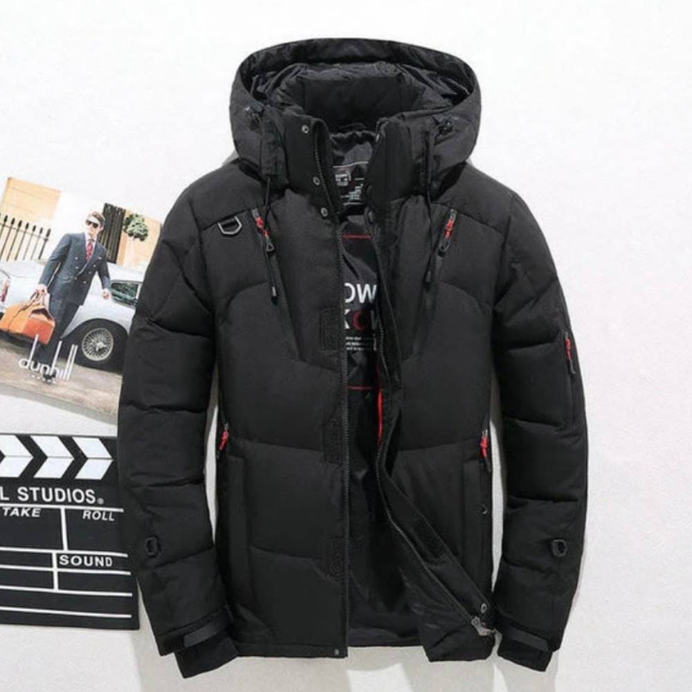 Thermal Duck Down Jacket for Warmth and Comfort