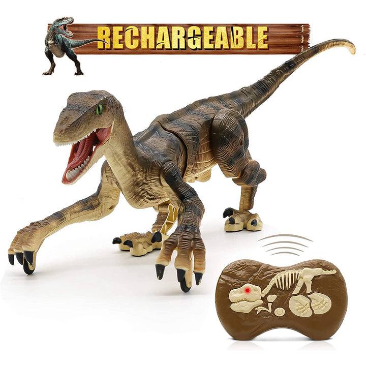 Remote Control Walking Velociraptor Toy