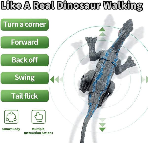 Remote Control Walking Velociraptor Toy