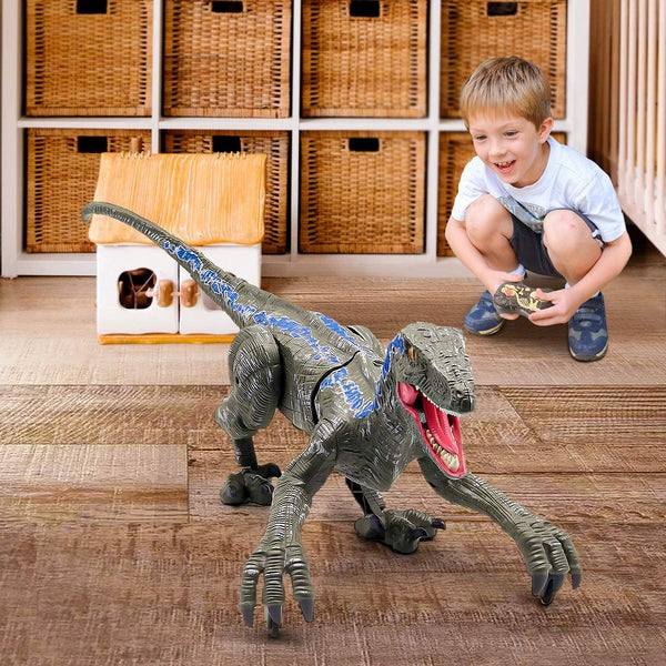 Remote Control Walking Velociraptor Toy