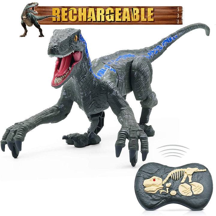 Remote Control Walking Velociraptor Toy