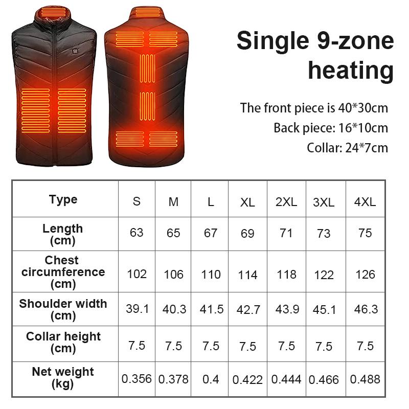Heated Vest for All-Day Warmth