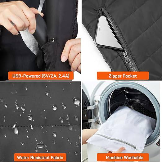 Heated Vest for All-Day Warmth