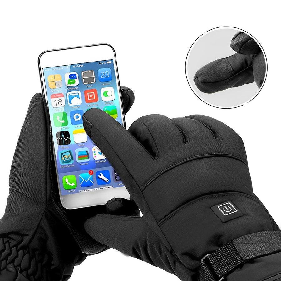 Heated Gloves with 3-Heat Level Control