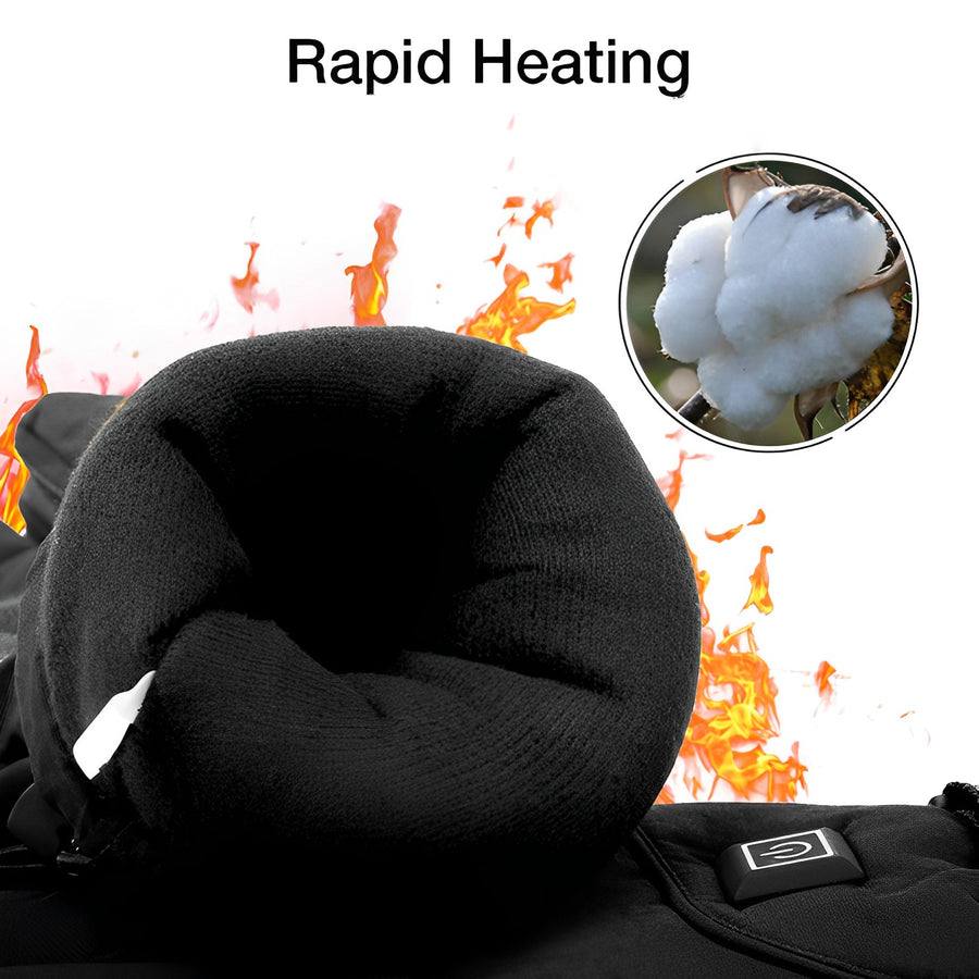 Heated Gloves with 3-Heat Level Control