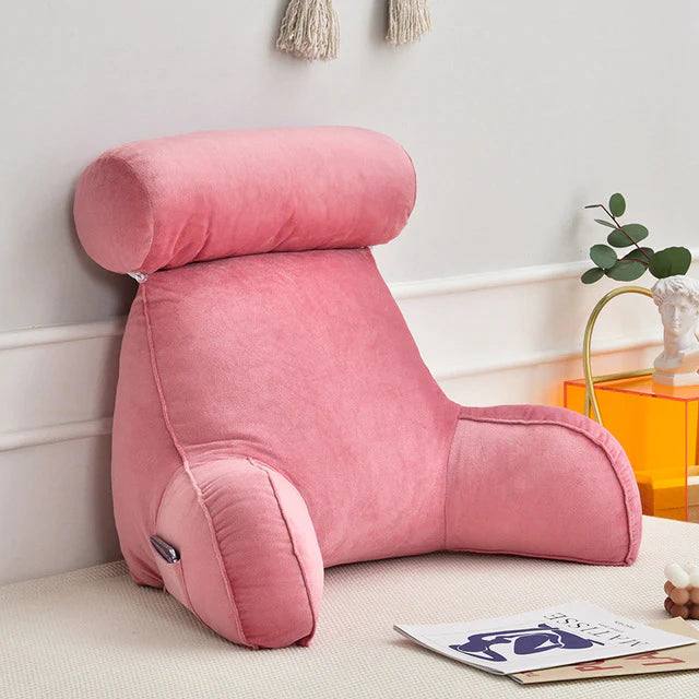 Deluxe Reading Bed Pillow with Arms