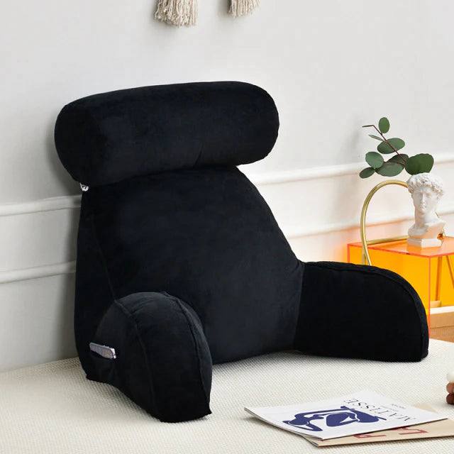 Deluxe Reading Bed Pillow with Arms
