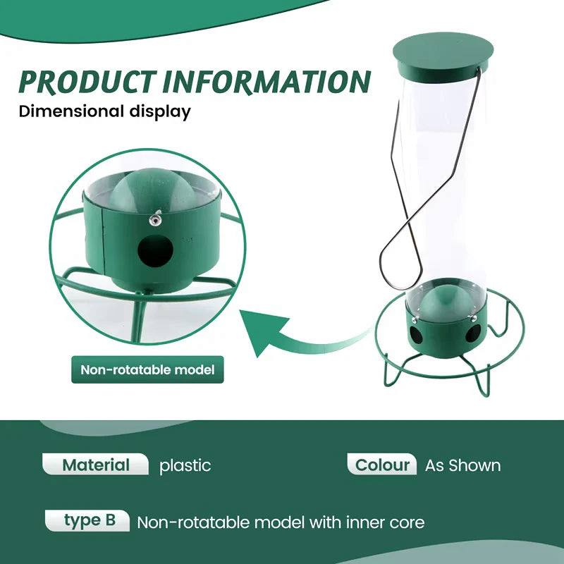 Squirrel Proof Bird Feeder Hanging Mount
