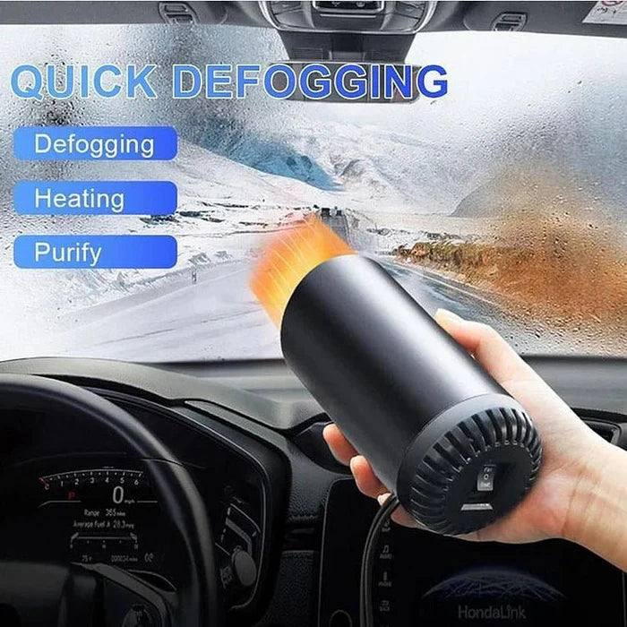 Car Warm Air Blower, Fast Heating & Cooling 360-Degree Rotatable Cup Shape Heater