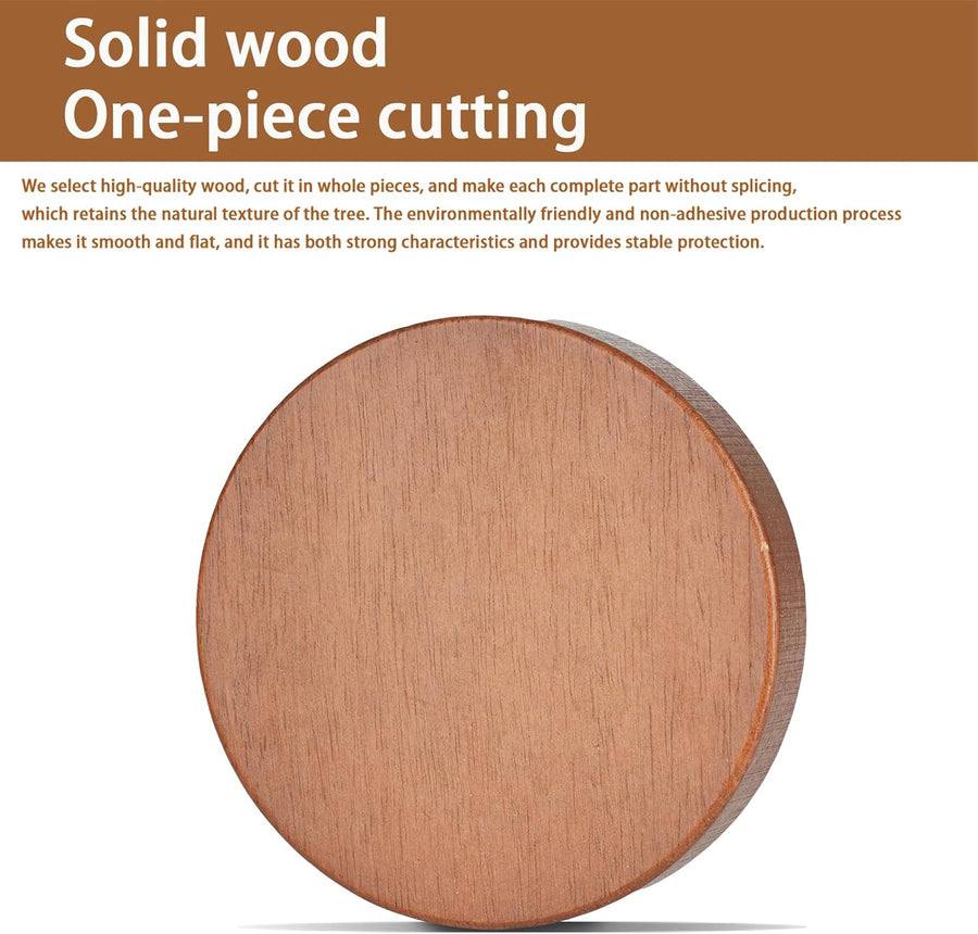 Wooden Trivet For Hot Dishes, Tree-Shaped Solid Wood Design