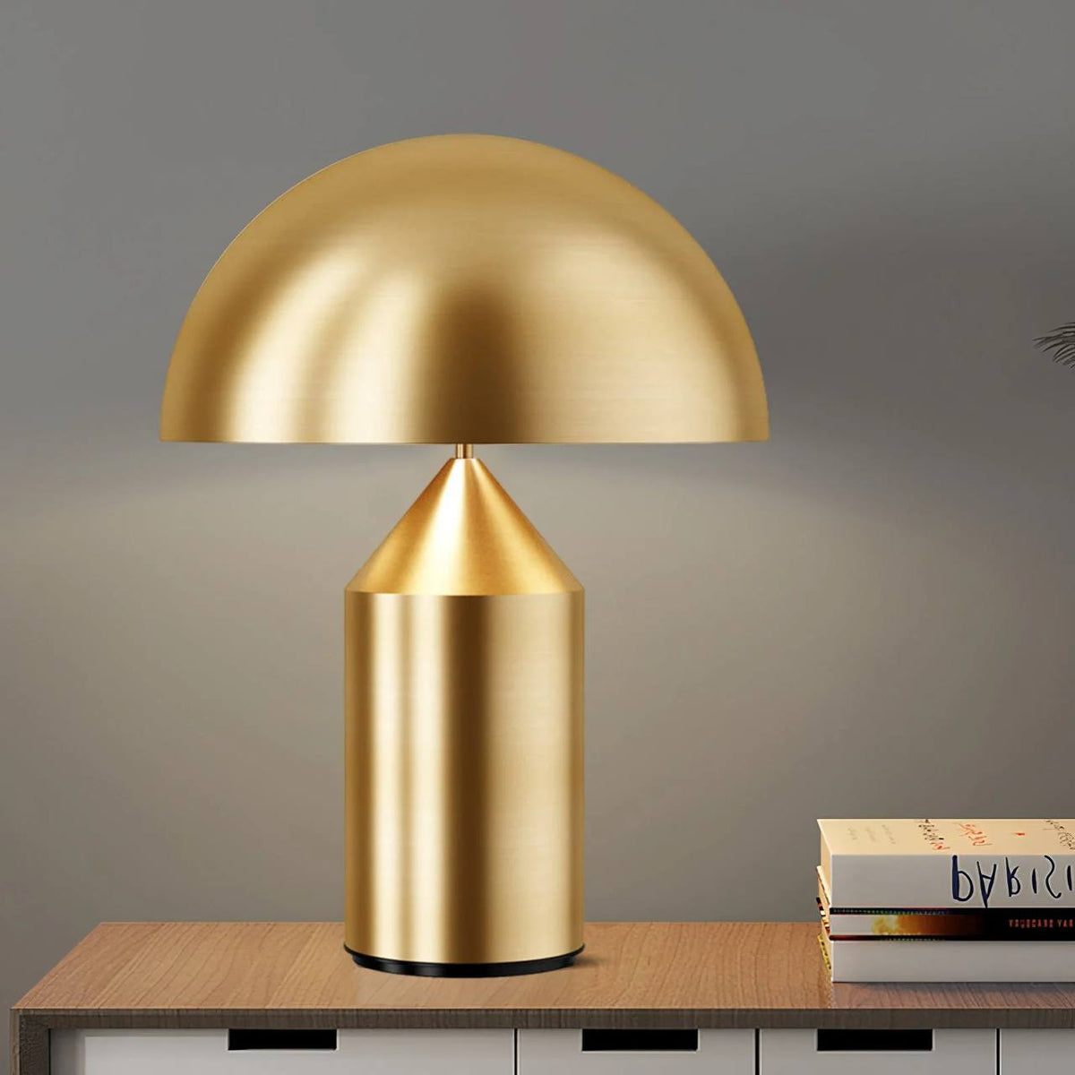 Atollo Table Lamp, Iconic Geometric Design