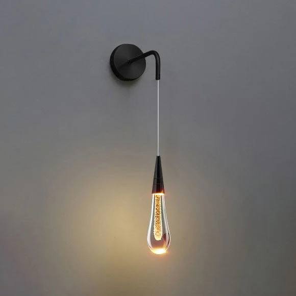 LED Wall Light, Teardrop Design for Bedroom and Living Room