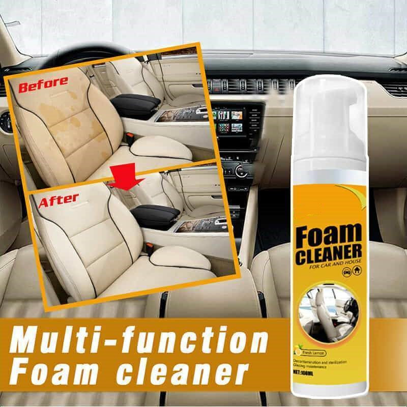 Multi-Surface Foam Cleaner with Gentle Formula and No-Rinse Finish, 3.38 oz