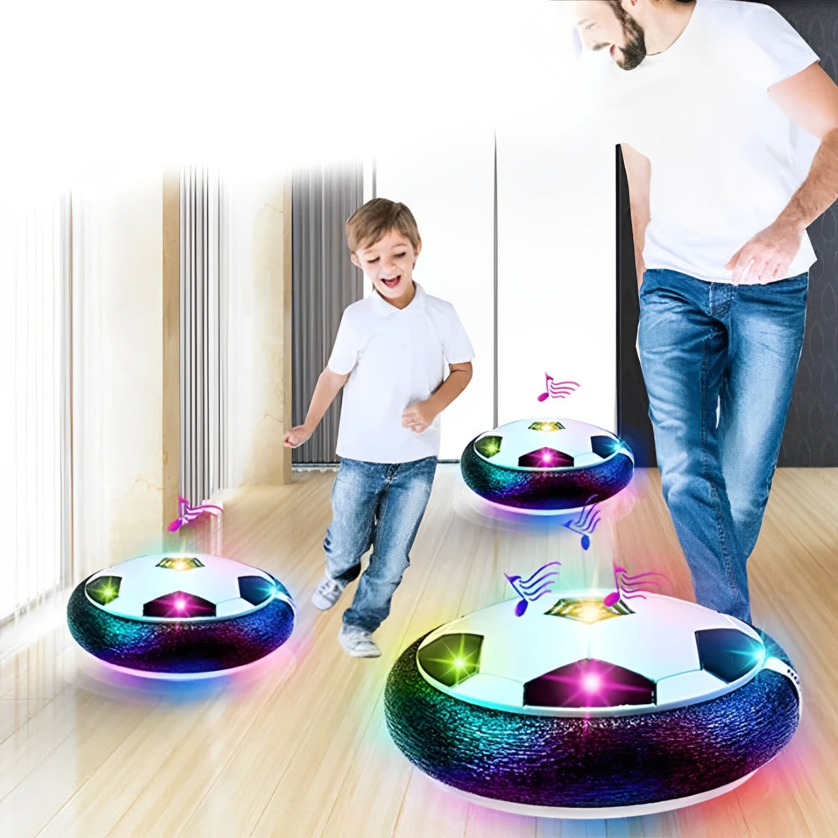 2 Pcs Hover Ball Soccer